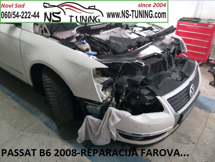 passat b6 reparacija farova trafo valeo xenon sijalica d1s ugradnja novi sad tuning ns auto servis